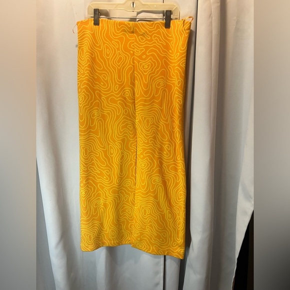 Zara Orange and Yellow Sarong Skirt - Picture 5 of 6